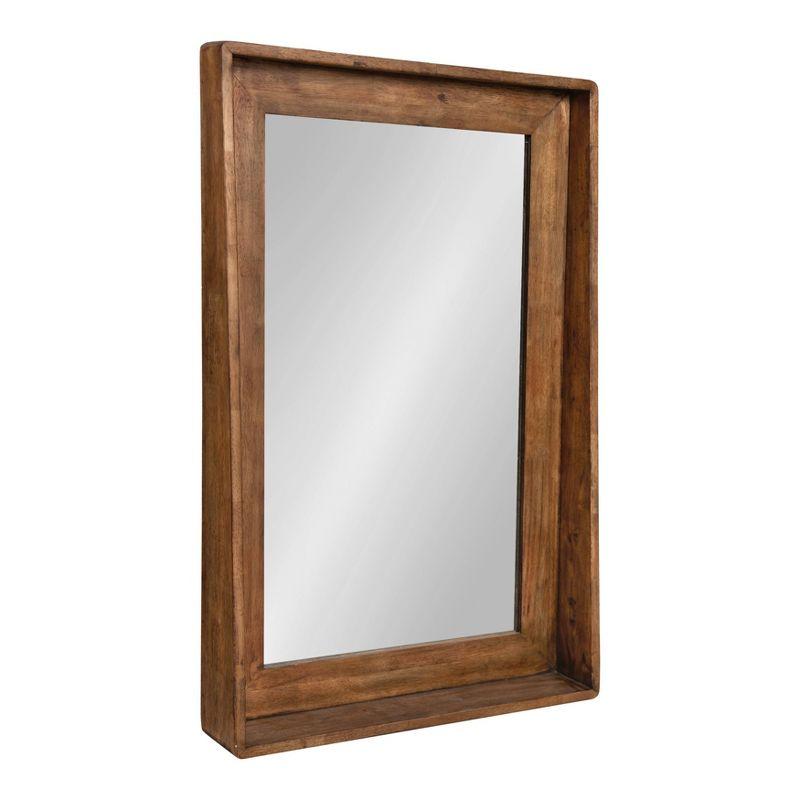 Basking Decorative Wall Mirror with Shelf - Kate & Laurel All Things Decor