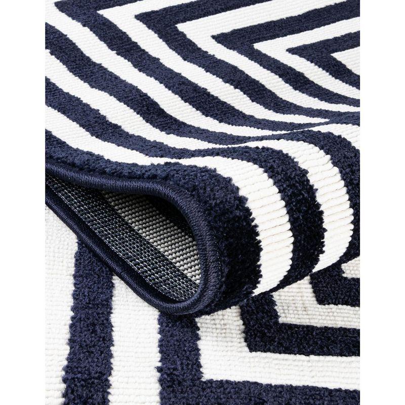 Sabrina Soto Outdoor Prescott Geometric Woven Area Rug