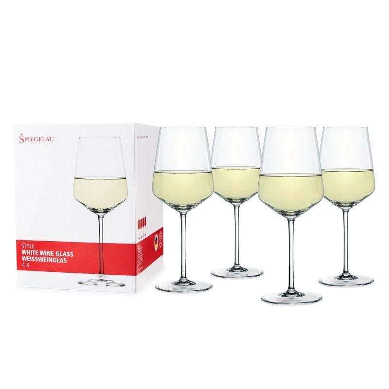 15.5oz. Crystal White Wine Glass Set