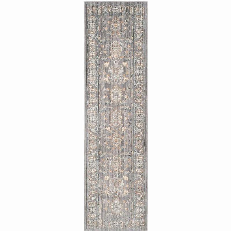 Valencia VAL112 Power Loomed Indoor Runner Rug - Mauve/Mauve - 2'3"x8' - Safavieh