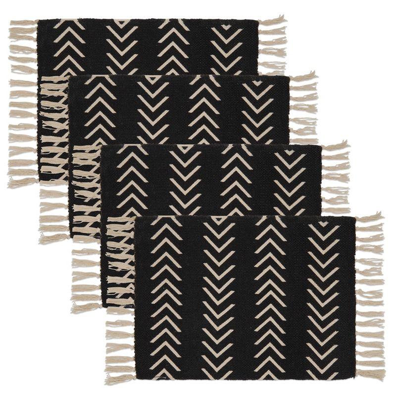 Adah Cotton Geometric Rectangle Placemat