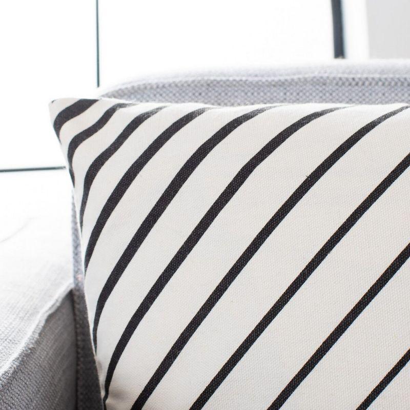 Safavieh Chevron Faux Leather Reversible Throw Pillow