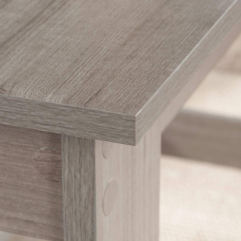Sauder Writing Desk in Silver Sycamore