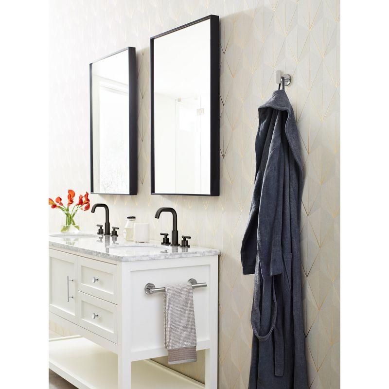 Polished Stainless Steel Wall Mounted Towel Bar 11.63 in