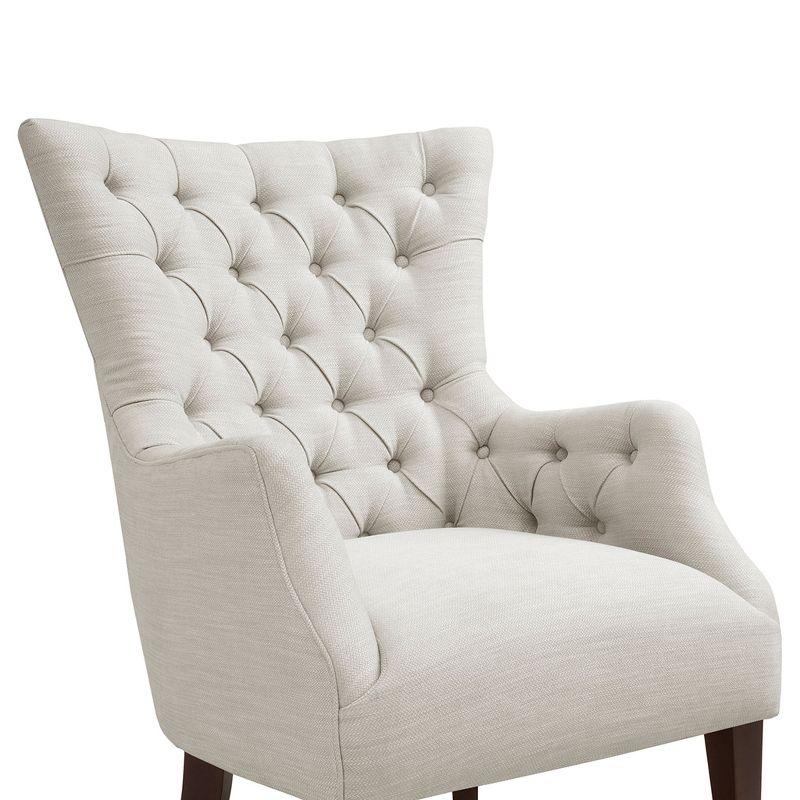 Tufted Wingback Accent Chair