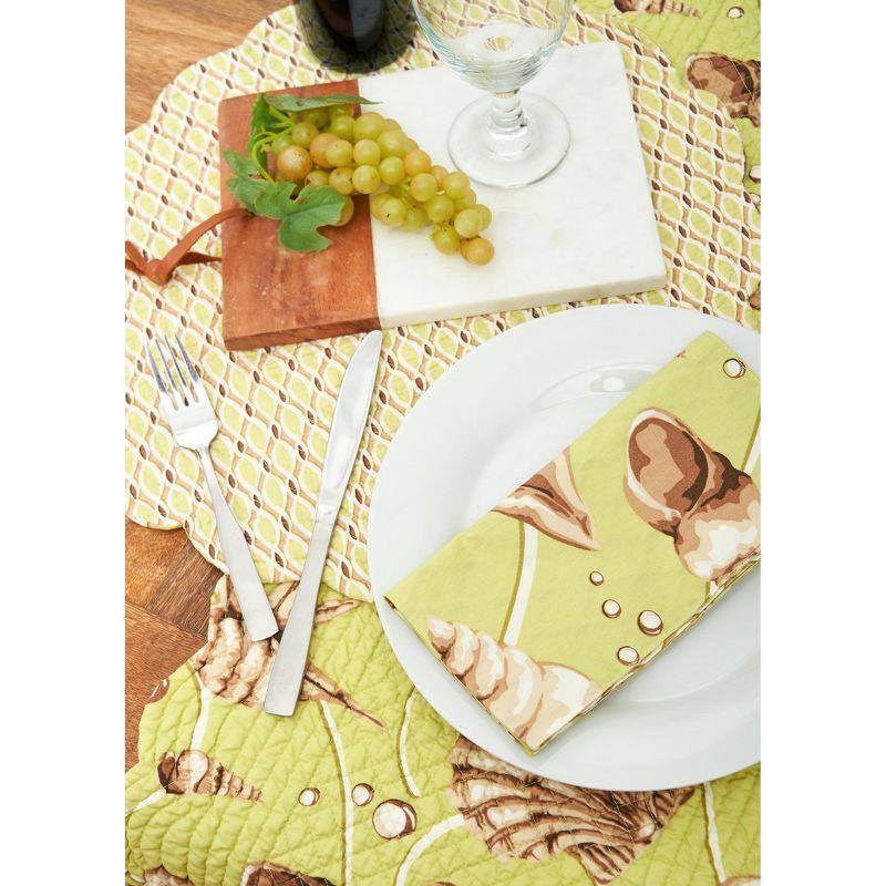 C&F Home Calypso Cotton Reversible Napkin Set of 6