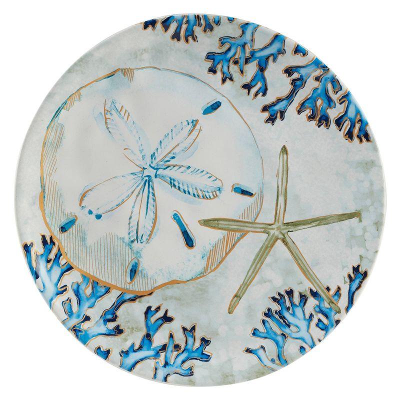 Certified International Playa Shells Set Of 4 Salad Plate