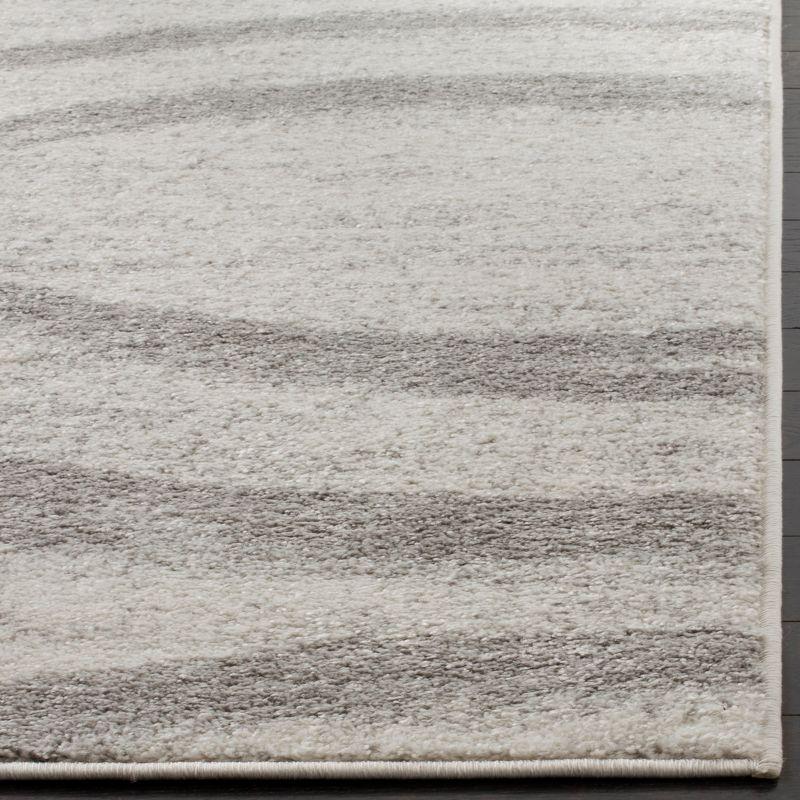 Adirondack ADR125 Machine Made Indoor Accent Rug - Cream/Grey - 2'-6"x4' - Safavieh
