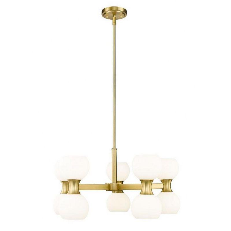 Z-Lite Artemis 10 - Light Chandelier in  Modern Gold