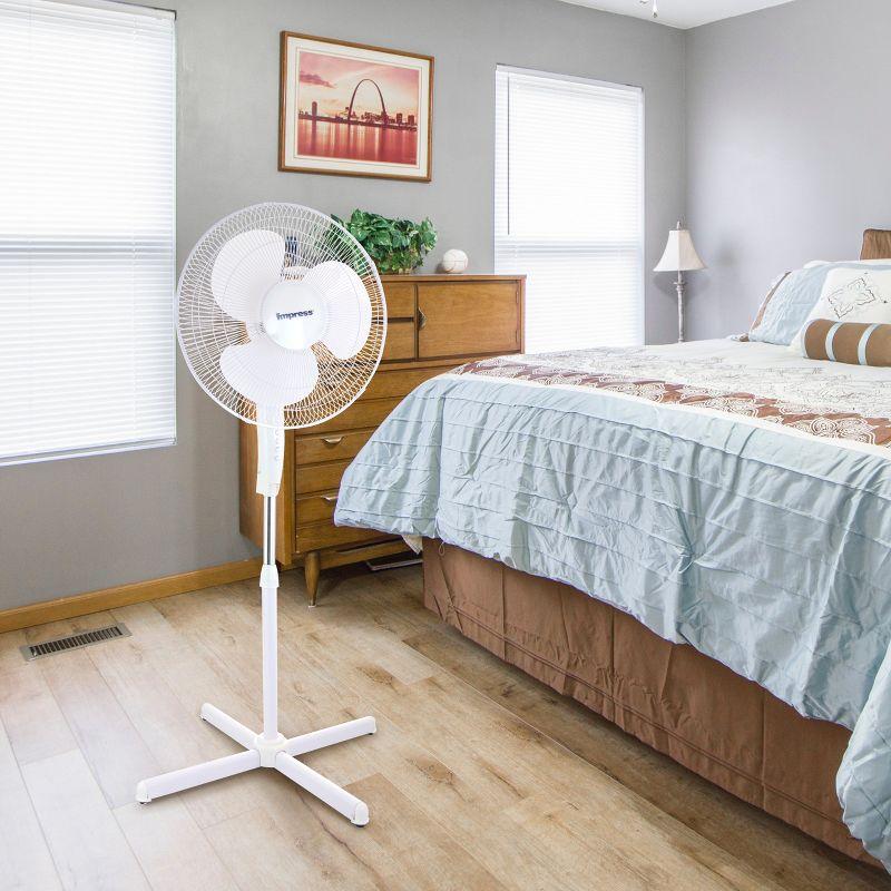 Impress 52" Oscillating Pedestal/Standing Fan