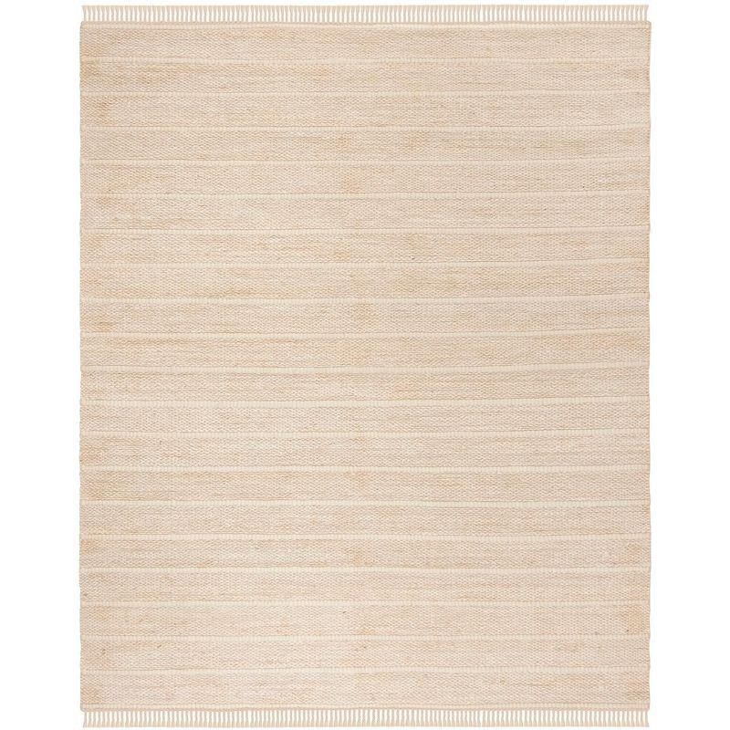Natural Fiber NF550 Hand Woven Indoor Area Rug - Ivory/Ivory - 8'x10' - Safavieh.
