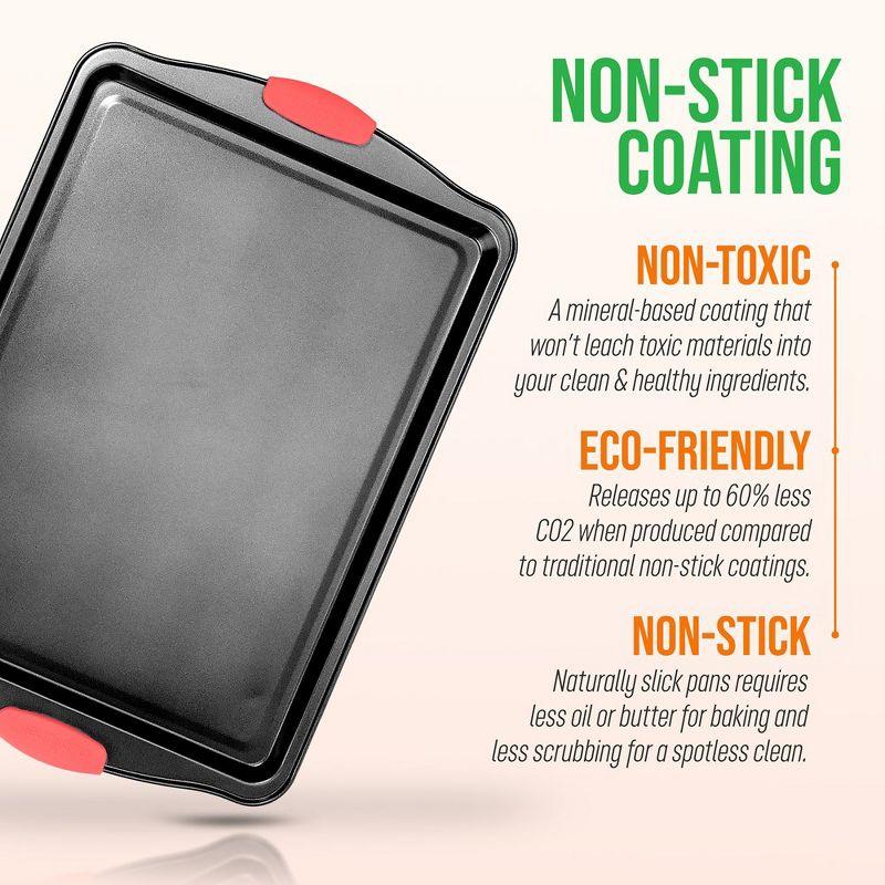 NutriChef Non-Stick Aluminum Baking Sheet