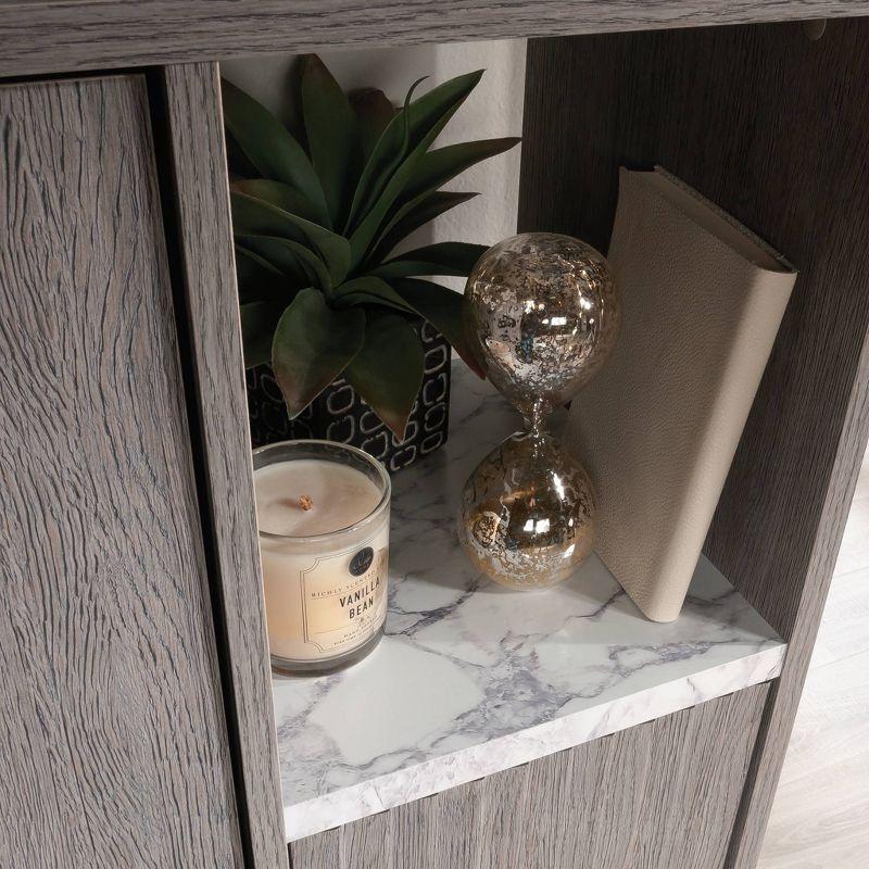 Ashen Oak 51" Storage Cabinet with Adjustable Shelving