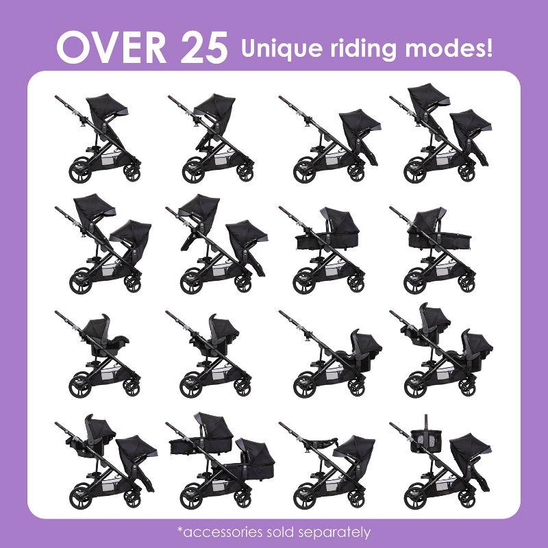 Baby Trend Morph Single to Double Modular Stroller - Dash Gray