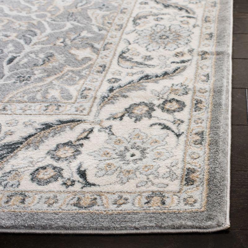 Isabella ISA912 Power Loomed Accent Rug - Grey/Dark Grey - 3'x5' - Safavieh.