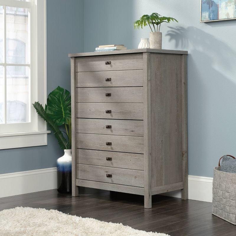 Cottage Road Mystic Oak 4-Drawer Vertical Chest