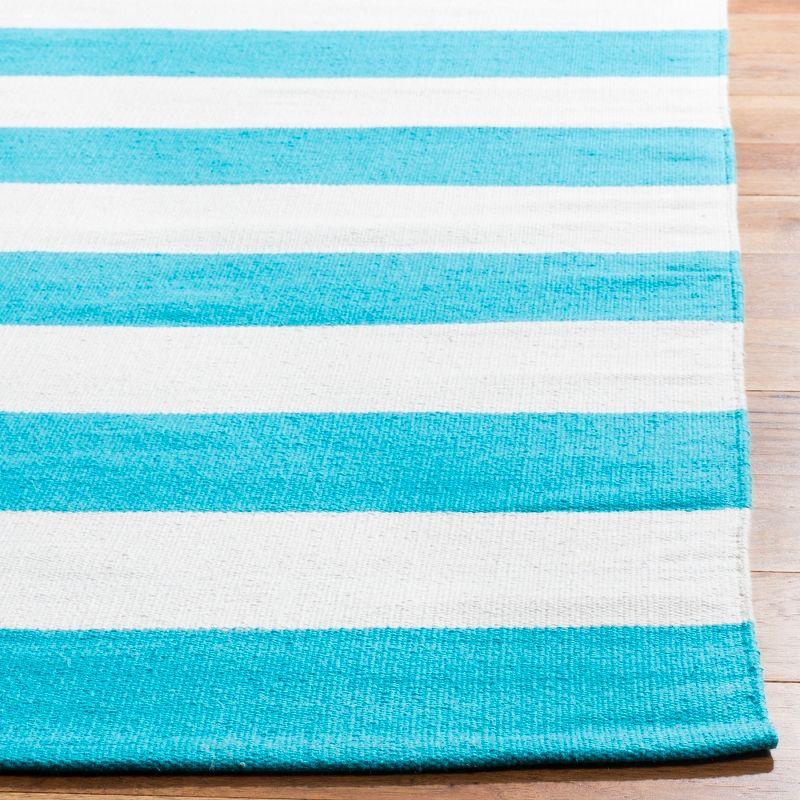 Morabito Hand Woven Cotton Striped Rug