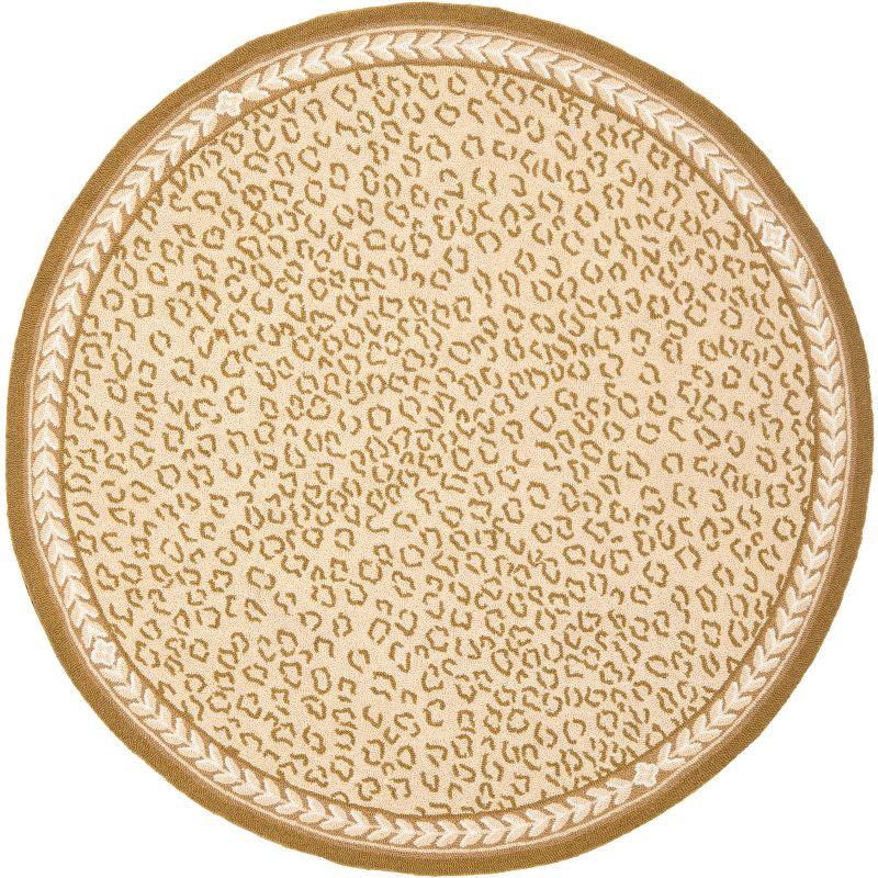 Martha Stewart Rugs Chelsea Hand Hooked Wool Animal Print Rug