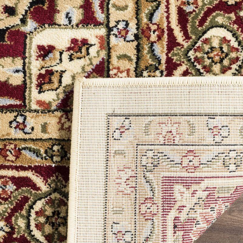 Lyndhurst Heriz LNH330 Power Loomed Area Rug - Ivory/Red - 6'x9' - Safavieh