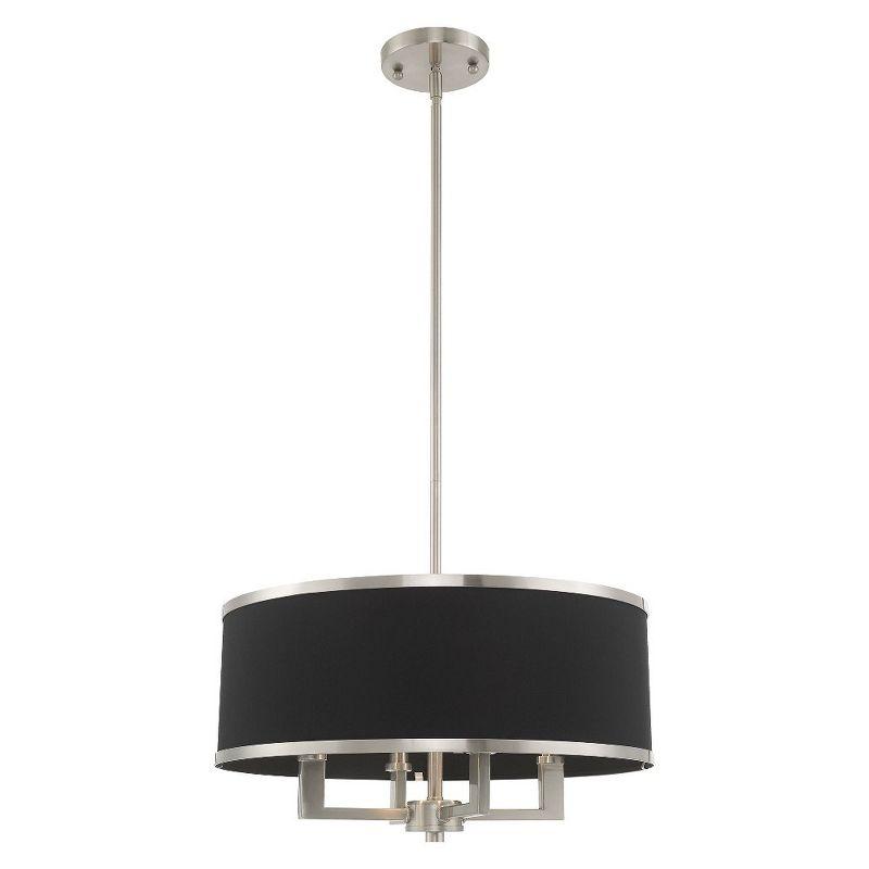 Livex Lighting Park Ridge 4 - Light Chandelier in  Brushed Nickel