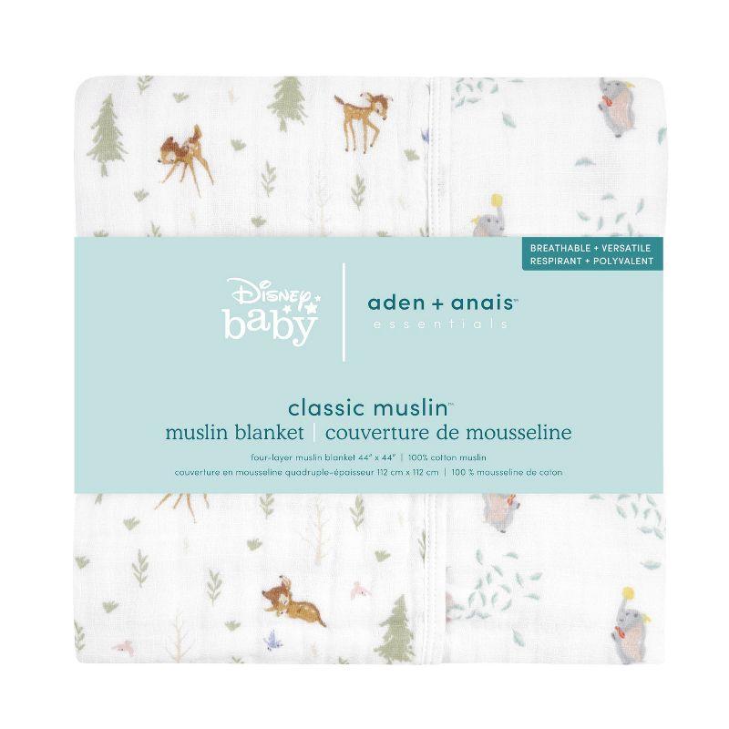 Disney Baby Bambi Forest Cotton Muslin Blanket