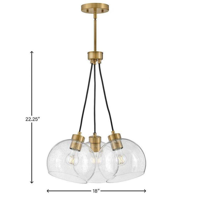 Lark Rumi 1 - Light Pendant in  Lacquered Brass