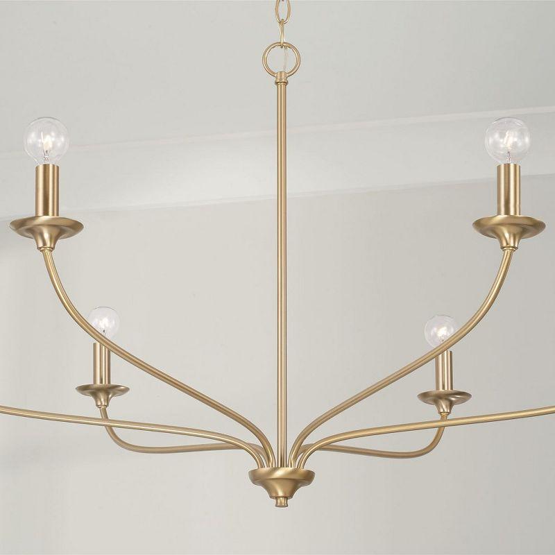 6 - Light Dimmable Classic / Traditional Chandelier