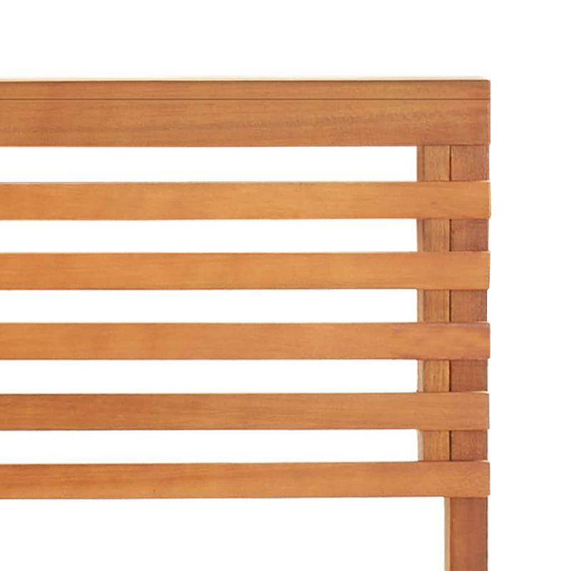 vidaXL Patio Corner Bench 55.1Inch Solid Acacia Wood