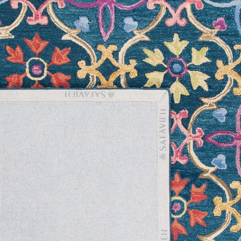 Suzani SZN310 Hand Hooked Indoor Area Rug  - Safavieh