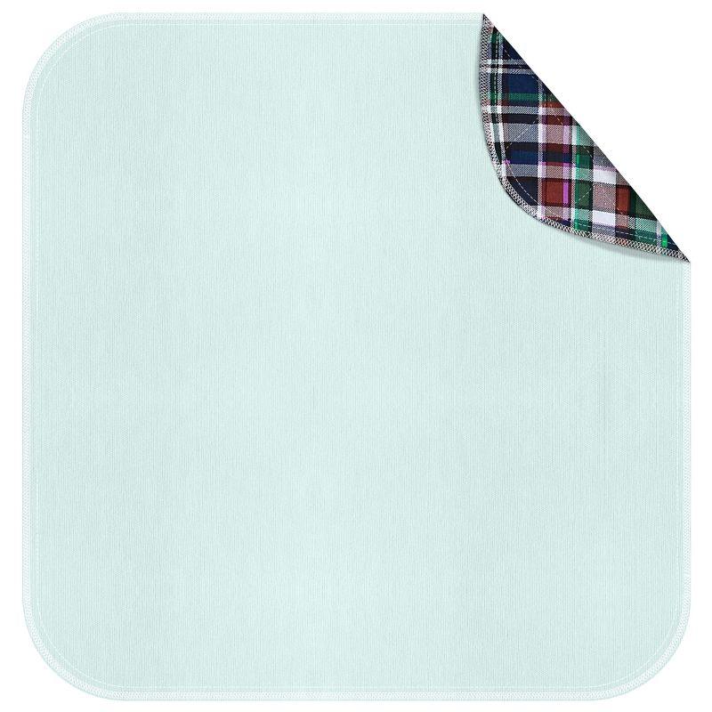 MaxProtect Highland Plaid Reusable Pee Pads for Dogs, Training Underpads - 12 Pack, 34" x 36"
