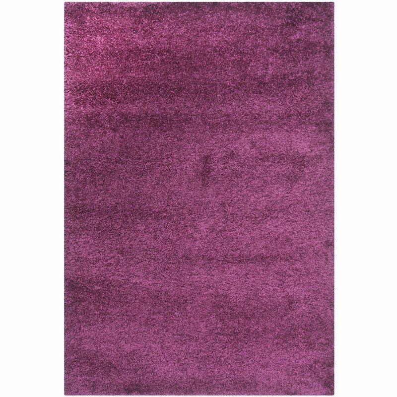 Shag SG151 Power Loomed Indoor Area Rug - Purple - 9'6"x13' - Safavieh.