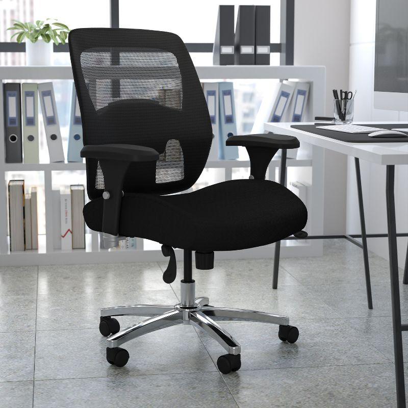 HERCULES Series Big & Tall Executive Swivel Ergonomic Office Chair with Ratchet Back