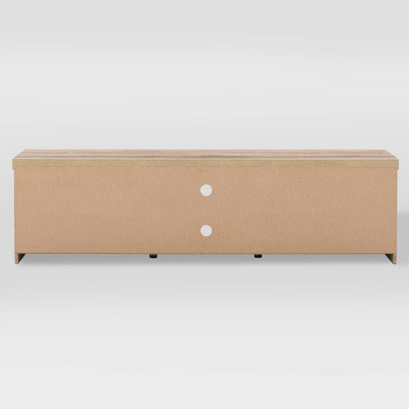 Joliet Duotone TV Stand for TVs up to 80&#34; Beige/White - CorLiving