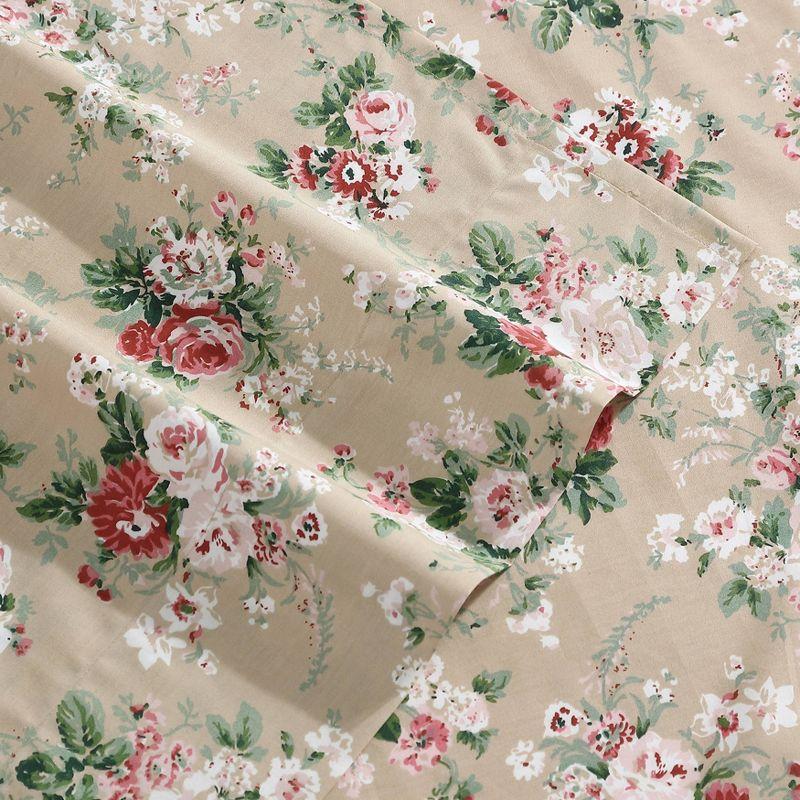 Laura Ashley Laura Ashley Printed Cotton Percale Sheet Set