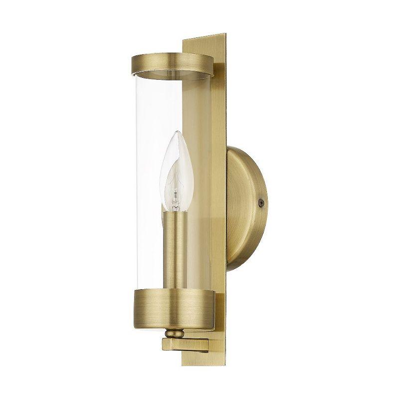 Bernd Steel Candle Wall Light