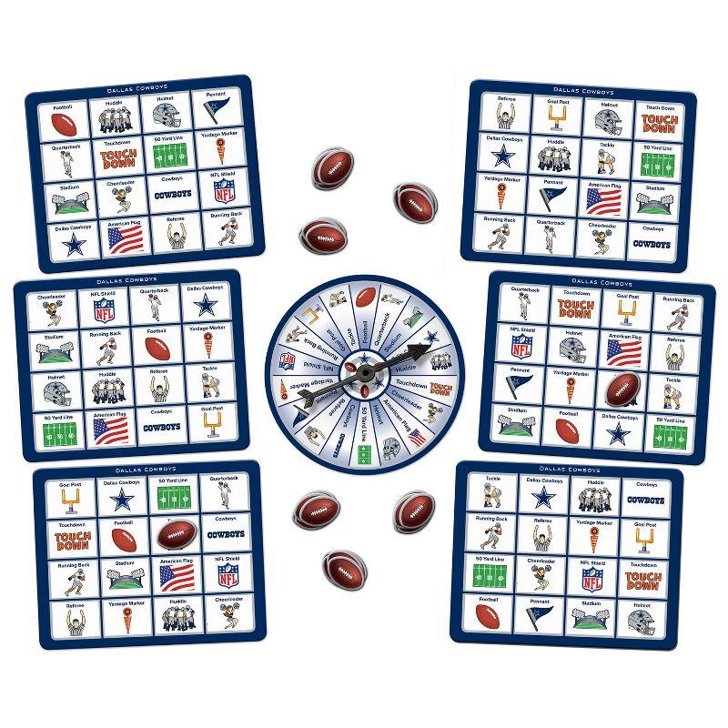 MasterPieces Officially Licensed NFL Dallas Cowboys Bingo Game