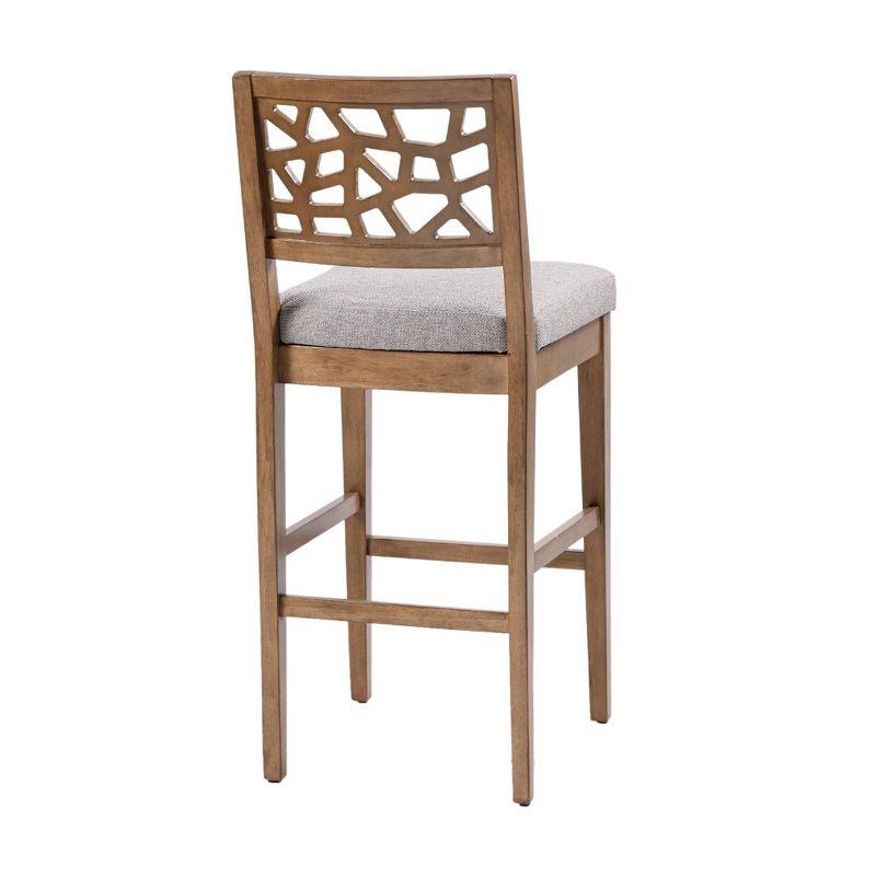 Porschia Solid Wood Bar & Counter Stool