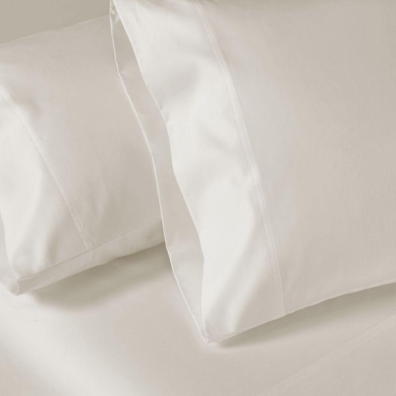 Luxury Pillowcase Set - 800 Thread Count 100% Cotton Sateen, Soft & Cooling Pillowcases by California Design Den