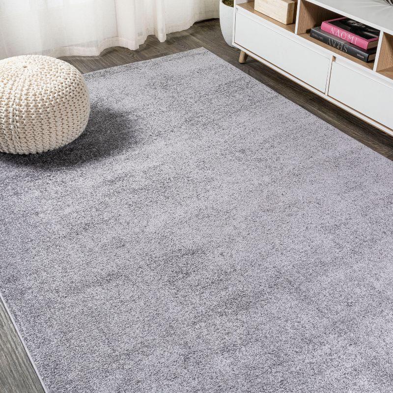 Haze Solid Low-Pile Indoor Area Rug - JONATHAN Y