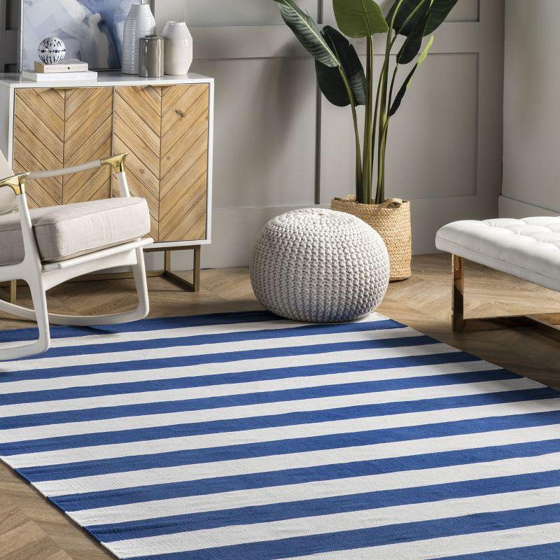 nuLOOM Gracen Cotton Stripe Area Rug