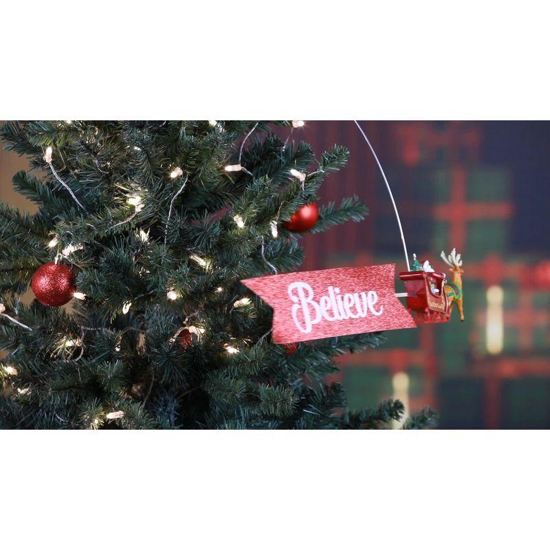 Mr. Christmas Animated Tree Topper with Banner