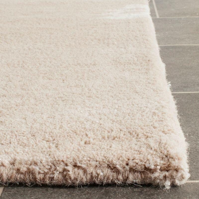 Bella BEL131 Hand Tufted Area Rug - Sand/Ivory - 6'x9' - Safavieh.