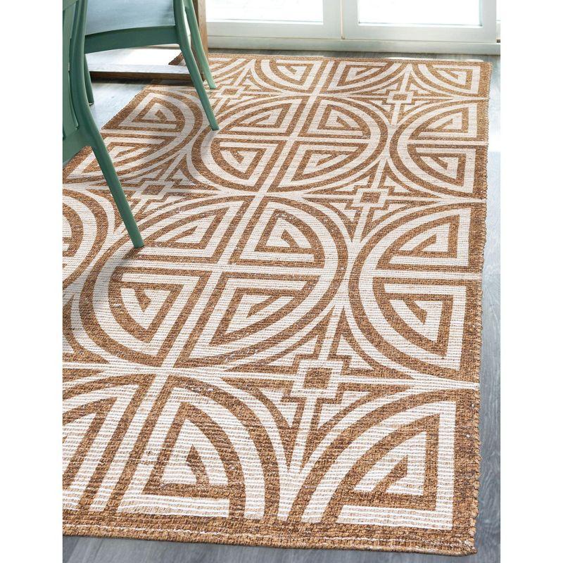 Unique Loom 2' 0 x 3' 1 Radha Chenille Jute Rectangle Area Rug