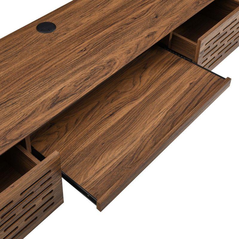 Modway Modway Render Wall Mount Wood Office Desk