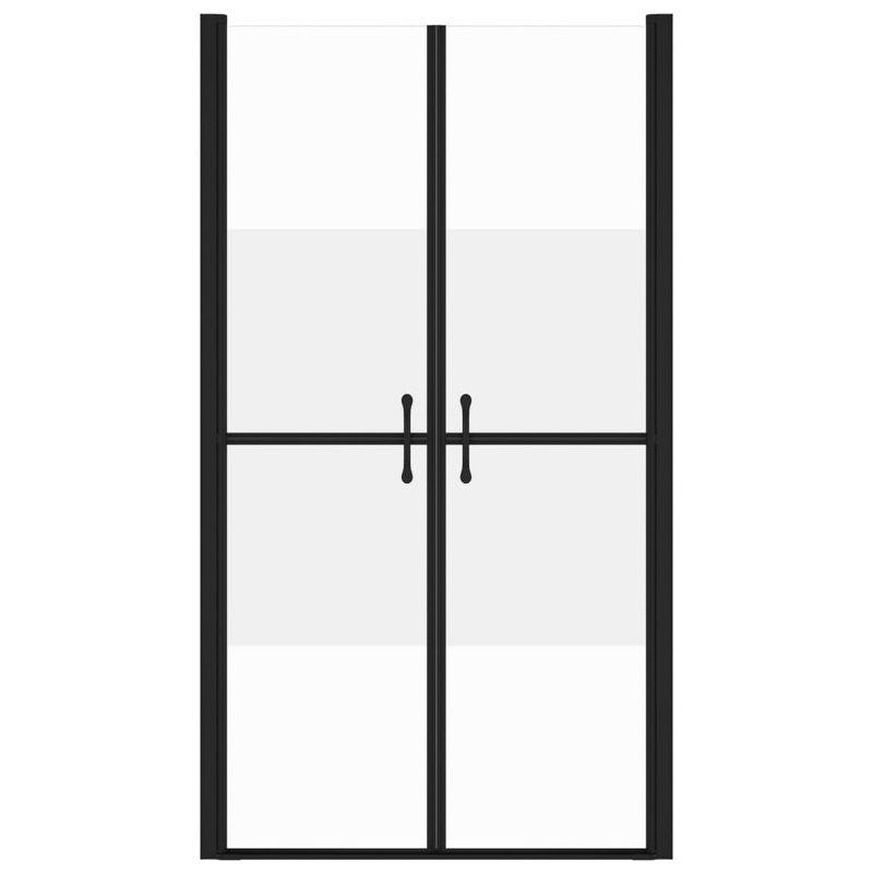 31.9'' - W x 74.8'' H Double Sliding Door Framed Shower Door with