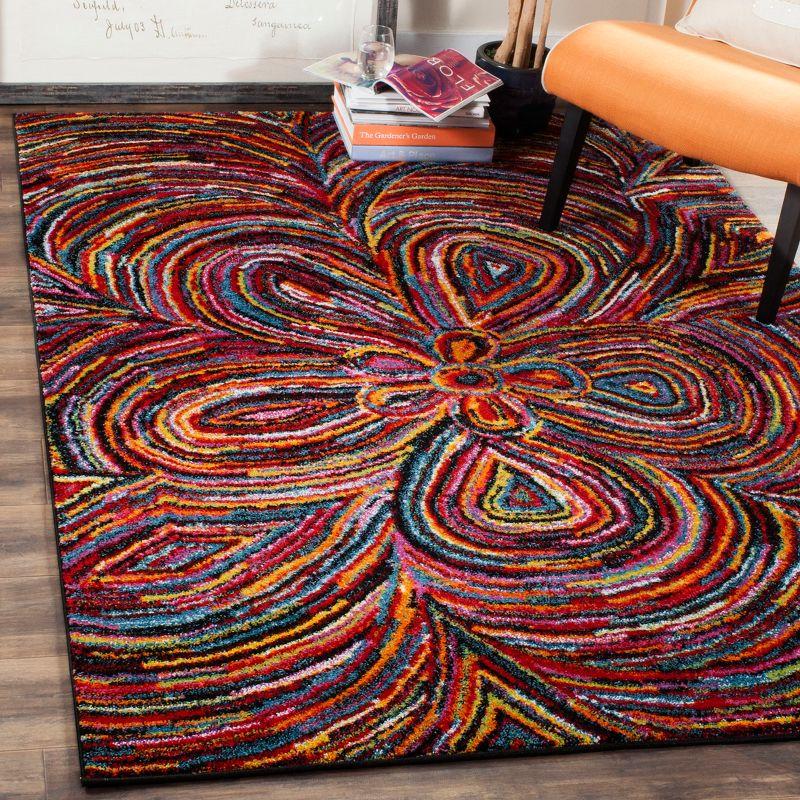 Aruba ARB503 Power Loomed Indoor Accent Rug - Multi - 4'x6' - Safavieh