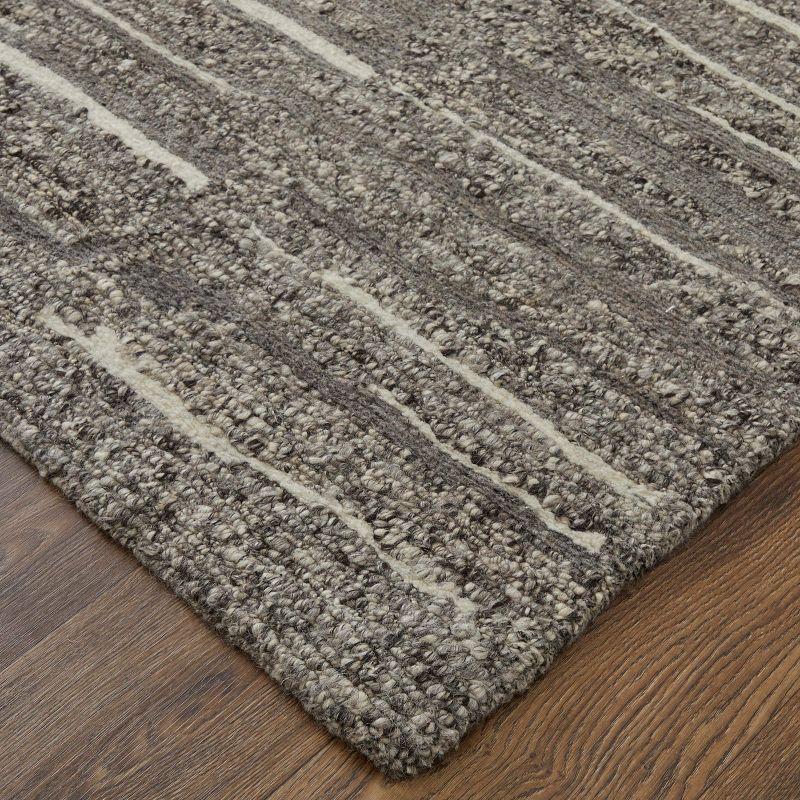 Navaro Modern Abstract Gray/Taupe/Ivory Area Rug