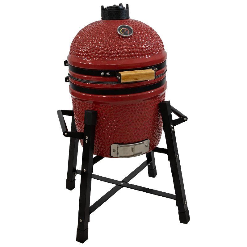 Mullite Kamado Grill with Stand