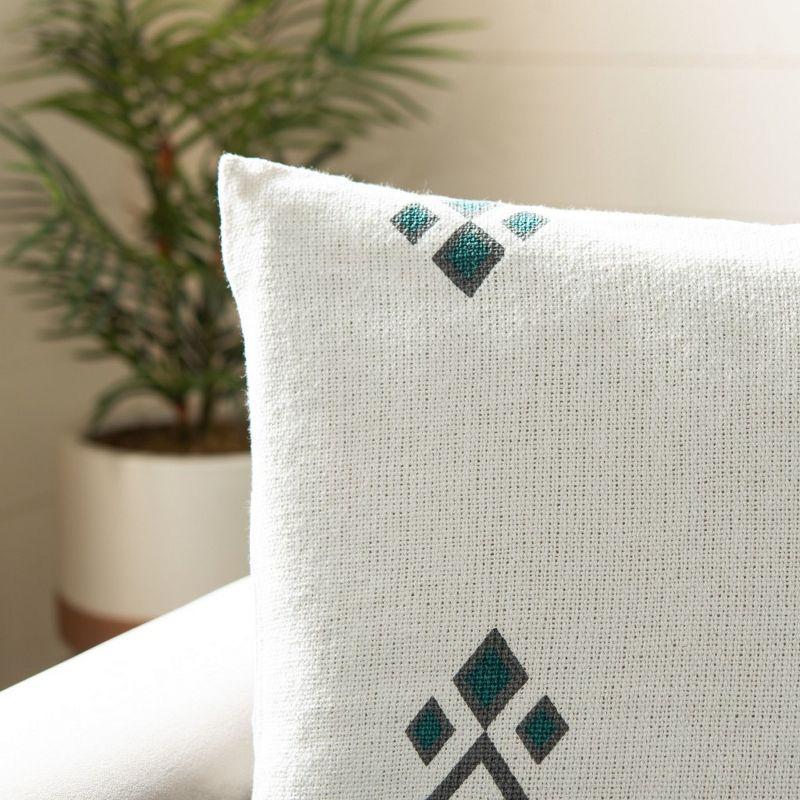 Safavieh Geometric Cotton Throw Pillow