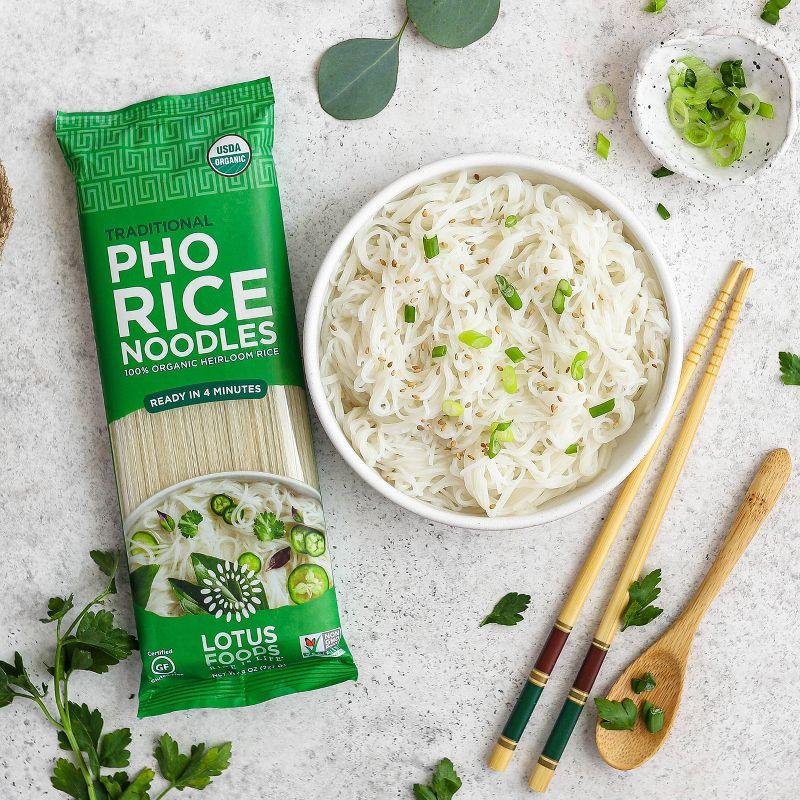 Lotus Foods Organic Pho Rice Noodles - 8oz